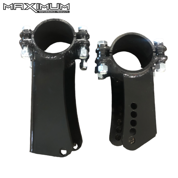 Bolt On, Trailing Arm Bracket Kit HEAVY, Single Hole Kit Maximum